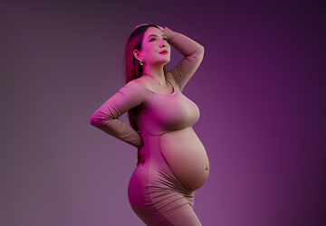 Fotografía de embarazo artística